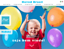Tablet Screenshot of kavodbrasil.com.br